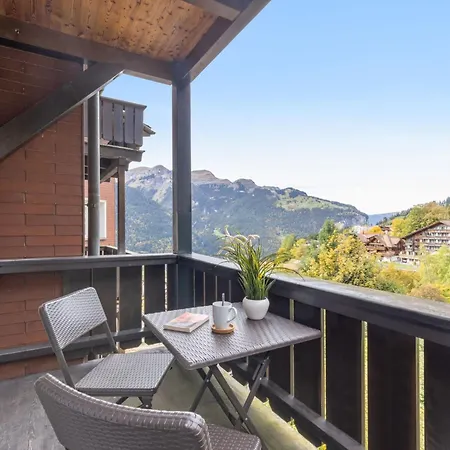 Apartment Apartment Bristol Apt-S By Interhome Wengen